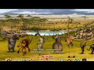 Madagascar: Escape "2" Africa DVD Menu