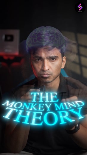 Seekho App on Instagram: "🐒🧠 The “Monkey Mind” Theory — ft. Avinash Kumar Dimag ek monkey ki tarah ek thought se dusre thought par jump karta rehta hai — isi ko kehte hain Monkey Mind. 😵‍💫 Is reel me samjho kaise iss distraction ko control karke focus, peace aur productivity badhayi jaa sakti hai. 💬 Comment karo — aapka mind bhi itna jump karta hai? 👇 📲 Download Seekho App — learn something new everyday! #seekho #seekhoapp #seekhoeveryday #seekhodaily #seekhopeseekho #monkeymind #mindfuln