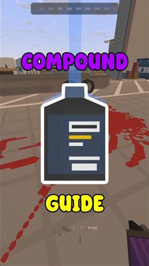 🧪 How to Get Compound FAST in Unturned #unturned #crafting #survivalgames #shorts