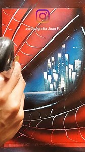 14K views · 75 reactions | Spiderman painting #spraypaint #spraypaintart #spiderman #marvel #learnwithme #custom #howtopaint #tutorial #sketch #painting #draw #creative #arte #color #paint #contemporaryart #pencil #graffiti #abstract #instaartist #watercolor #picture #artistic #fineart #artgallery #aerosolart | Aerosolgrafía Juan F. | Facebook