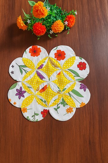 127K views · 1.5K reactions | DIY Around Table Toper #sewing #quilting #craft #giftideas #quilt | Indah Sewing | Facebook