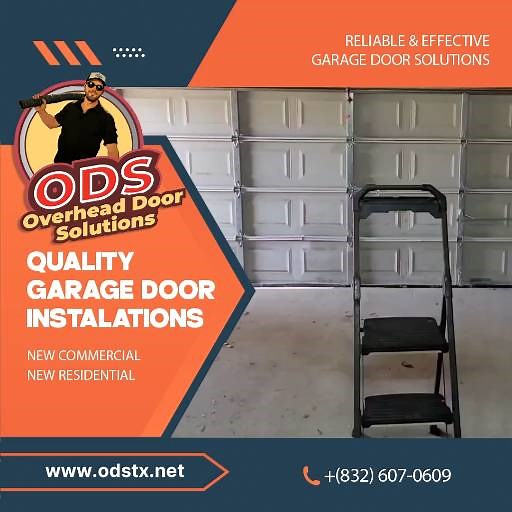 Overhead Door Solutions: NEW GARAGE DOOR SOLUTIONS Ready to upgrade your garage door in West Houston or Cypress? At Overhead Door Solutions, we bring expert installation services straight to your home or business. Serving the West Houston and Cypress communities, we combine quality craftsmanship with years of experience to make sure your new garage door not only looks fantastic but also operates smoothly. Enhance your property’s style and security—call us today at 1 832-281-6566 or book a free c