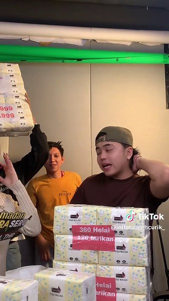 Tisue glisse dengan 10 pack cuman 49k gaes sudah gratis ongkir cod #fyp #sarikers