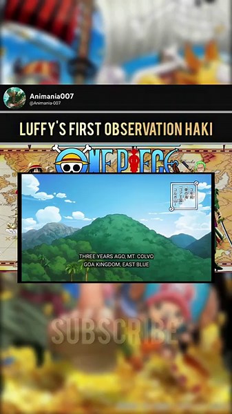 Luffy's first observation Haki Use#onepiece #anime #luffy #onepieceedit #onepieceliveaction #gears5