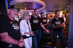 YouTuber’s slot machine unveiled on Las Vegas casino floor