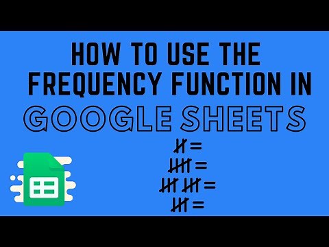 How to Use the FREQUENCY Function in Google Sheets