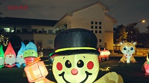 Watch GOOSH 5 FT Christmas Gingerbread Man Inflatables Decorations on Amazon Live