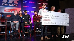 4.3K views · 56 reactions | Even with a world title looming, Jose Ramirez still finds time to give back. #RamirezOrozco: https://bit.ly/2LyX2hS | Top Rank Boxing | Facebook