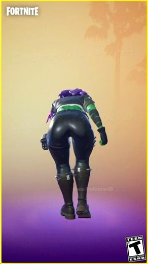 Fortnite Flexy Emote Rotten Penny Skin Thicc 🍑😜😂