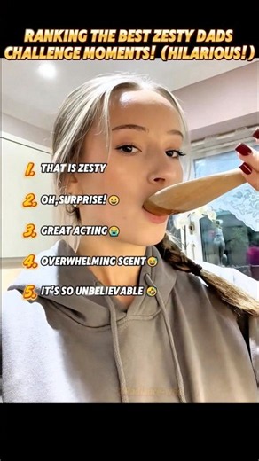 Funniest Zesty Dads Challenge Moments Ranked!#shorts #viral #trending #zesty #funny #fyp #foryou