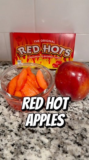 1.7K views · 12 reactions | Who else is a fan of stewed apples? Because if you haven’t tried making Red Hot stewed apples yet, you’re sleeping on something delicious. They’re super simple to make and came out so good, I was low-key shocked at myself.  • • #ChefJess #fbreelsfypシ゚viralfbreelsfypシ゚viral #fb #cooking #fypシ #foryouシ | Chef Jess | Facebook