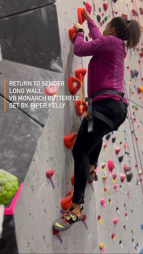 ‼️RETURN TO SENDER‼️ Tag @hoosierheightsindy in your send when you try this problem: VB MONARCH BUTTERFLY LONG WALL SET BY: PIPER KELLY #indoorclimbing #indy #topout #climbingisforeveryone #hoosierheightsindy #hoosierheights #indianapolis #rockclimbing #rockclimbinglife #returntosender #rockclimbingbeginner | Hoosier Heights Indianapolis