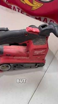 Milwaukee’s M18 Belt Sander. One Trick Pony! #work #tools #gear