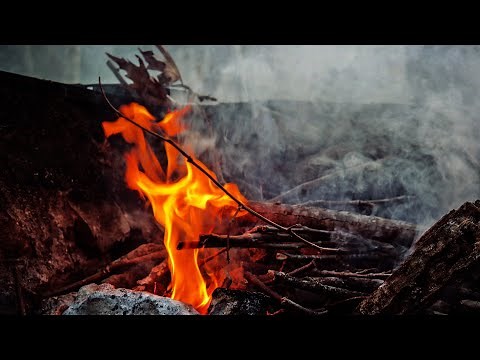 Avslappningsmusik framför en sprakande brasa - Lugn Musik Brasa