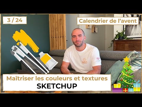 3/24 - Master colors and textures on SketchUp