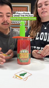 Do NOT drop that pickle! #pickles #picklegrab #games | Exploding Kittens