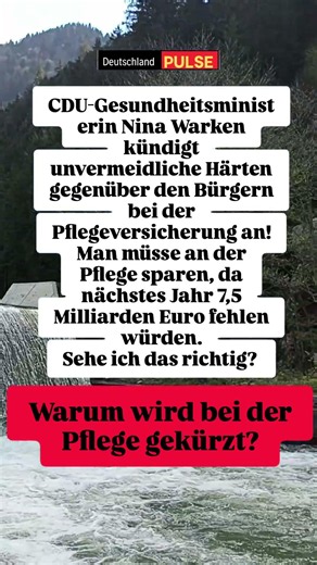 Ist die Pflege nicht wichtig genug? #deutschland #geldpolitik #klimapolitik