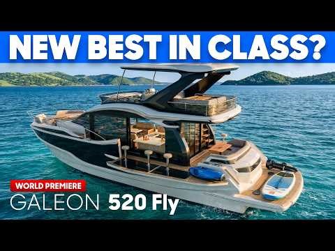 New Class Leader? 🏆 NEW Galeon 520 Fly Yacht Tour & Review