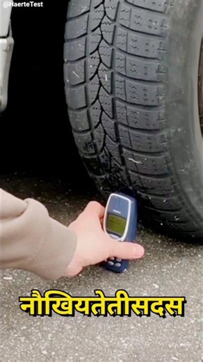 Car Vs Nokia 3310 😱 | Ultimate Durability Test | Can Nokia Survive? #shorts