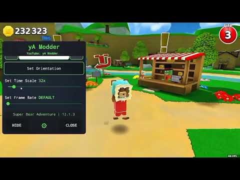 SUPER BEAR ADVENTURE MOD MENU | UNLIMITED COINS & UNLOCK ALL |