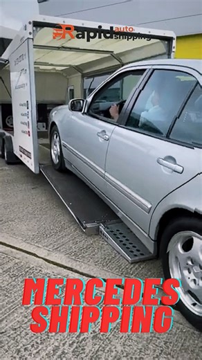 Watch Now! Mercedes loading into an enclosed trailer 🚗🔥 Handled with precision by Rapid Auto Shipping. Our Enclosed Car Shipping keeps luxury rides fully protected from pickup to delivery. Tap like, share, and follow for more premium transport action — trust Enclosed Car Shipping for total peace of mind! . . . . #EnclosedCarShipping #LuxuryCarTransport #SupercarReels Stay connected with us: Website: https://rapidautoshipping.com 817 Herman Road, Horsham PA 19044 Phone: 1 (833) 233-4447 | Rapid