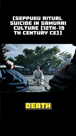 (Seppuku Ritual Suicide in Samurai Culture (12th–19th Century CE)