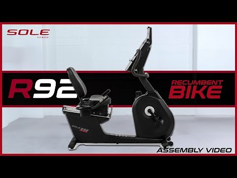 R92 Recumbent Bike Assembly Guide