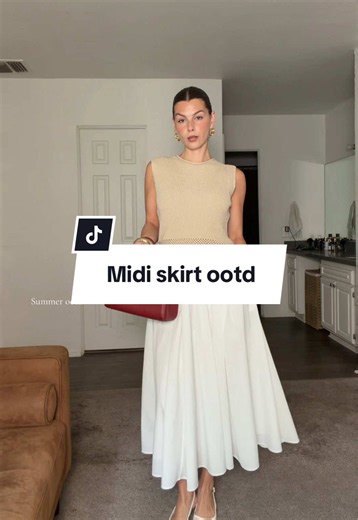 Midi Skirt OOTD: Summer Midi Skirt Outfit Ideas & Where to Shop