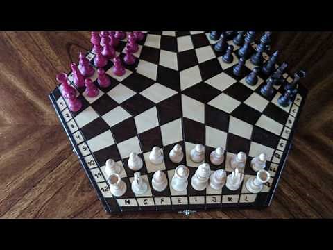 How to setup and play three man chess