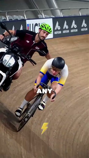 Why Do Cyclists Race on Curved Walls?