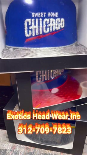 Call text 312-709-7823 for your custom python strapback