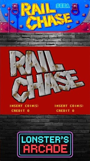 Rail Chase the arcade game that won't stand still #arcade #retro #90s