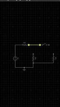How to connect Resistor, voltage source and SPST switch #circuitdesign #circuit