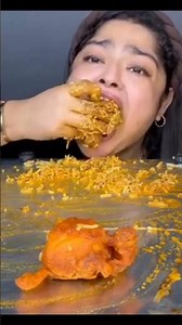 Maddy eats Big bite's spicy chicken biryani recipe mukbange