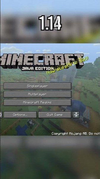 Minecraft Title Screen Evolution 😢(2009-2023) #minecraft #minecraftshorts