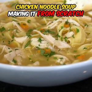 21K views · 692 reactions | How To Make Chicken Noodle Soup! | Mr. Make It Happen | Facebook