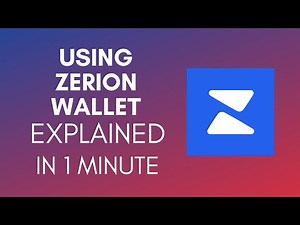 How To Use Zerion Wallet (2025)