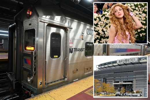 NJ Transit nixes train, bus service to Shakira concerts at MetLife over looming strike