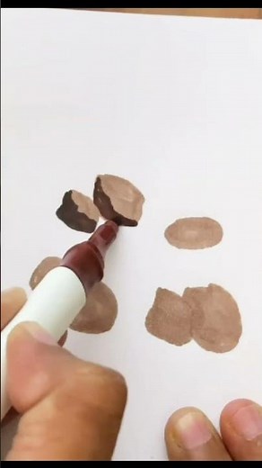 Easy step by step rocks coloring. Learn to do Realistic Rocks #coloring #rocks #rockdrawing