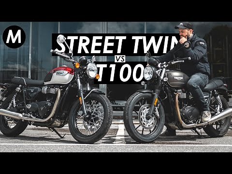 New 2021 Triumph Bonneville T100 vs. Street Twin: Which One Would I Buy?