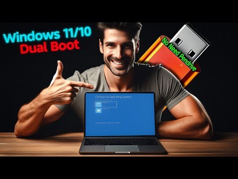 Dual Boot Windows 11 & 10 Without USB | Fast & Easy No-USB Method!