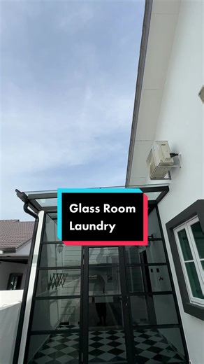 Peningkatan Ruang Laundry dengan Tempered Glass dan Papan Cantik