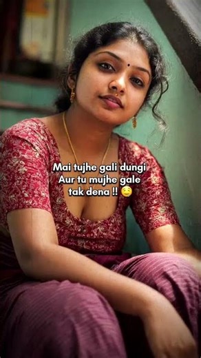 Mai tujhe gali dungi Aur tu mujhe gale tak dena !!