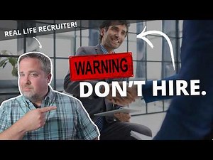 Signs You Are A Red Flag Job Candidate