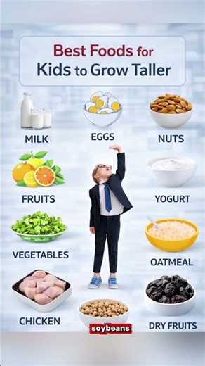 Best Foods to Help Kids Grow Taller Naturally 📈🧒