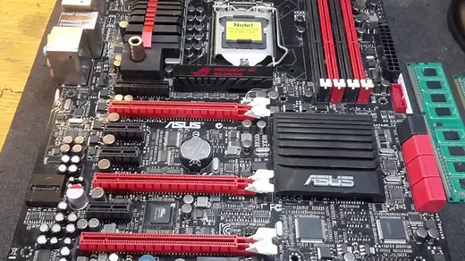 华硕 ASUS主板 维修 系列