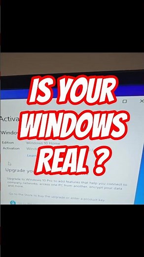 How to check if windows 10 is Activated and registered ( Quick !)