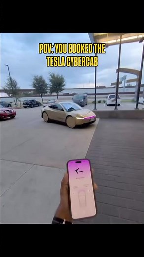 POV: Tesla’s Cybercab… This Feels Like the Future! 🤖🚕 | Tesla Robotaxi POV