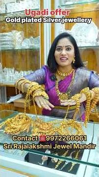 Ugadi offer 5% discount #bangalore #goldplatedsilver #suguna #bridaljewellery
