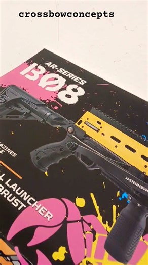 B-08 BALL LAUNCHER Steambow THE BOX & Pump Action System Steambow #preview #unboxing #shortvideo